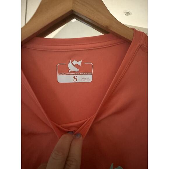 CCA Coastal Conservation Association Coral Long Sleeve Small - Picture 3 of 4